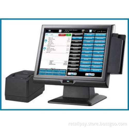 15" Touch Screen POS System / pos billing system dual core